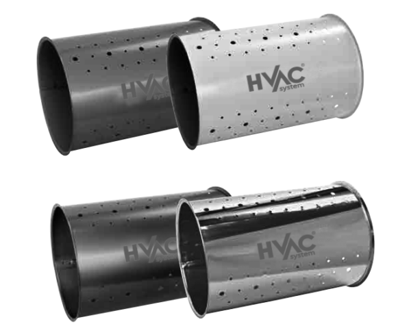 Conduit circulaire
gaine perforée
