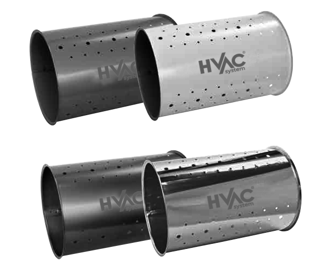 Conduit circulaire
gaine perforée