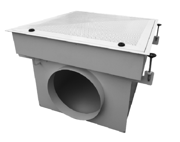 Caisson Terminal Plafonnier Porte-Filtre