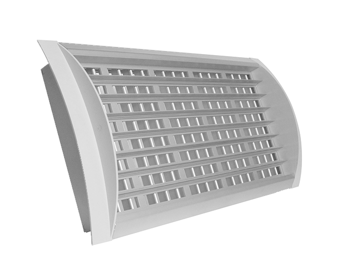 Grille Simple & Double Déflexions pour Conduit Circulaire