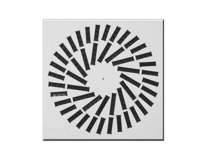 Diffuseur Carré Tourbillonnaire