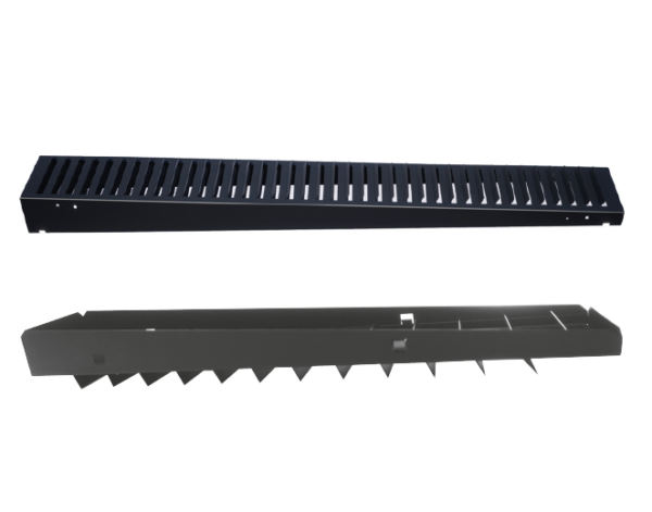 Registre Glissière pour Grille Conduit Circulaire